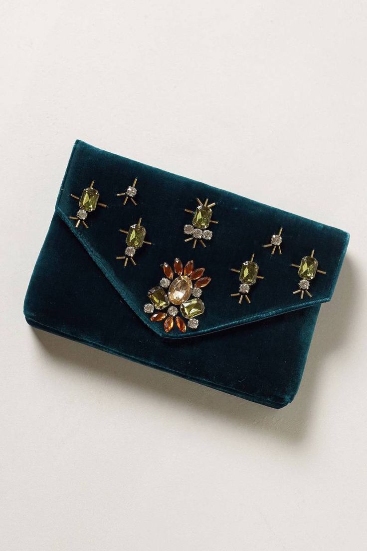 Velvet Charm Clutch