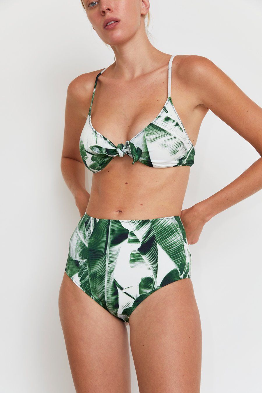Tropical Wave Halter Bikini