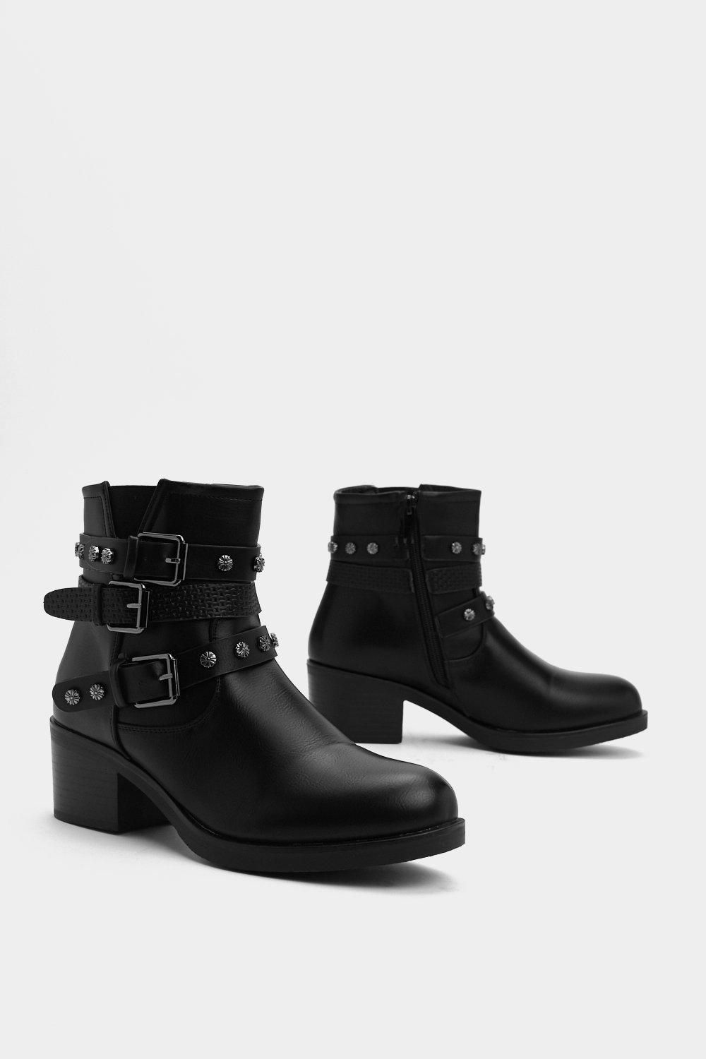 Midnight Rider Ankle Boots
