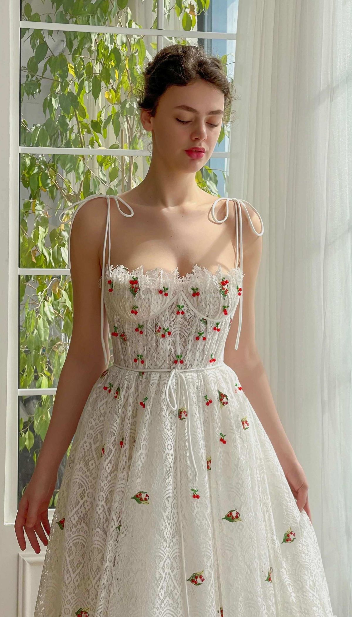 Ethereal Charm Midi Dress