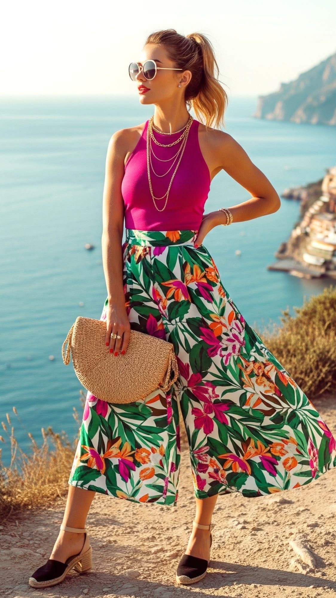 Sunset Glow Boho Kimono