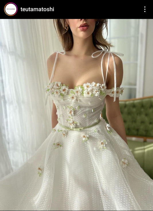 Ethereal Charm Midi Dress