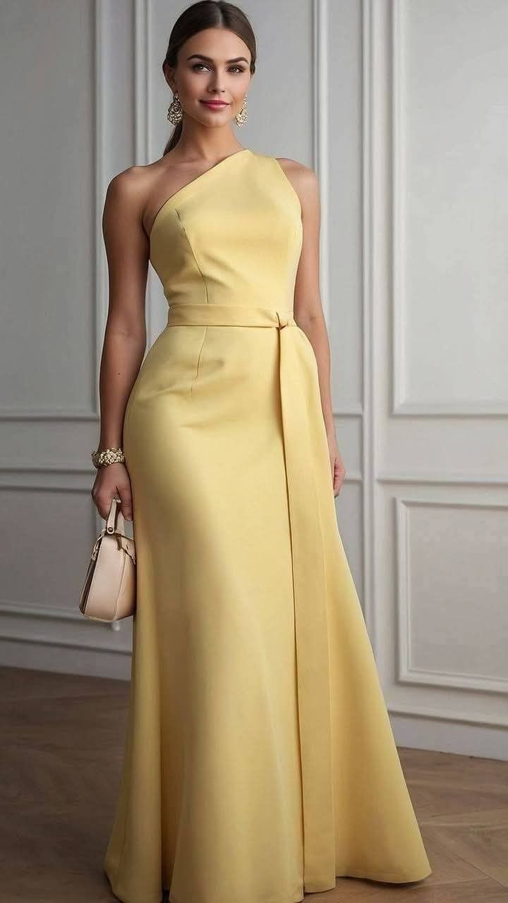Midnight Desire Satin Gown