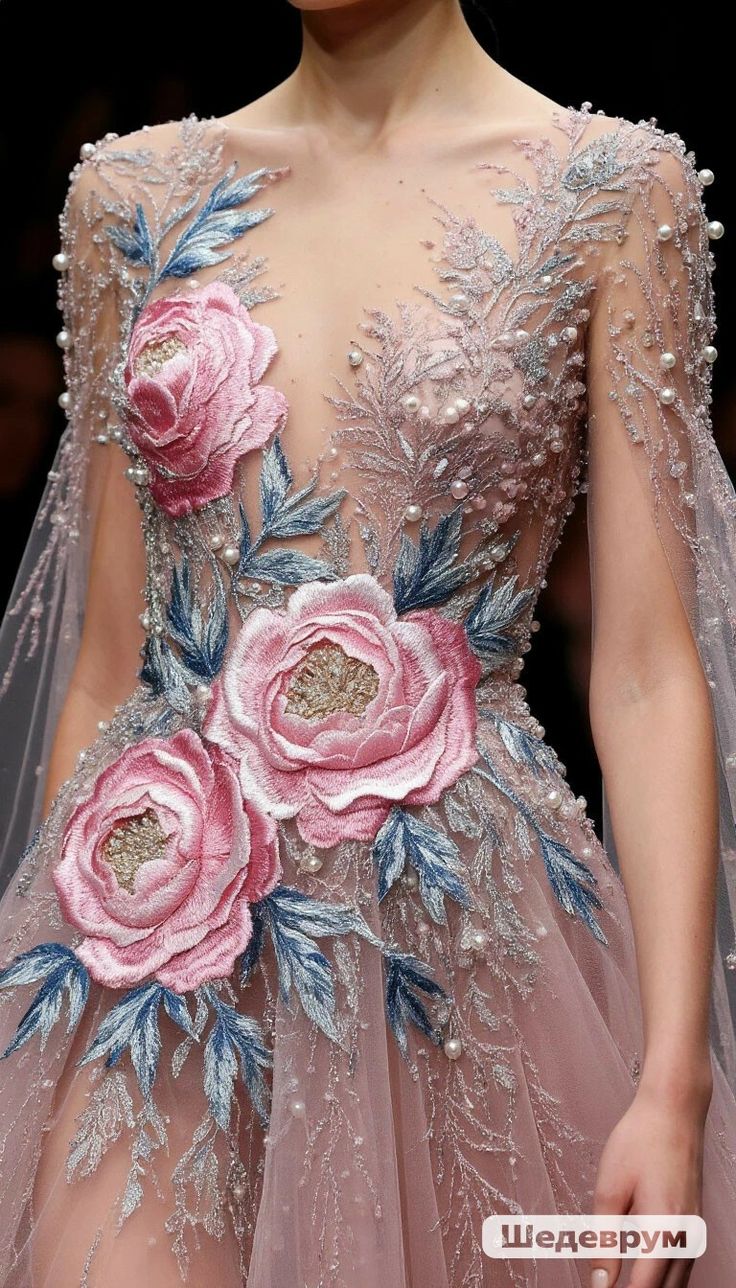 Eternal Rose Lace Gown