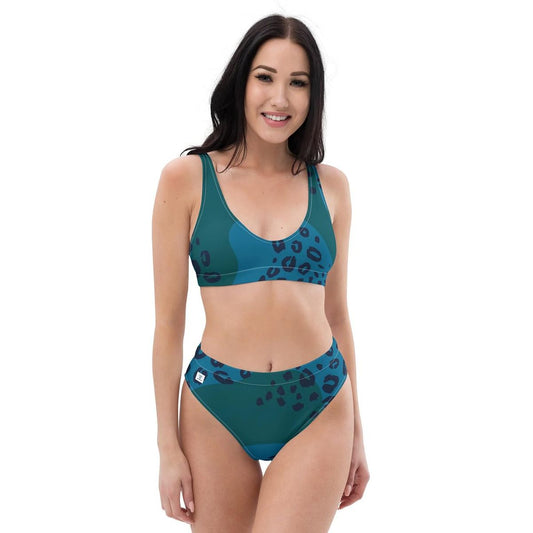 Tropical Wave Halter Bikini