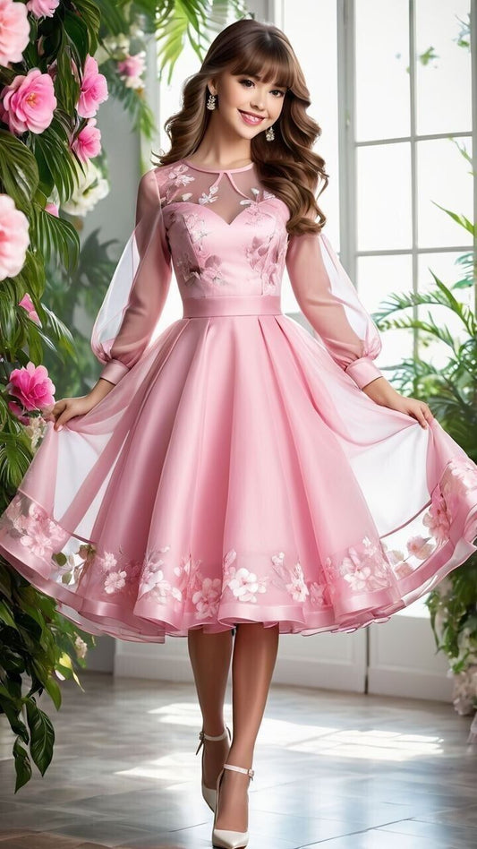 Moonlit Romance Satin Dress
