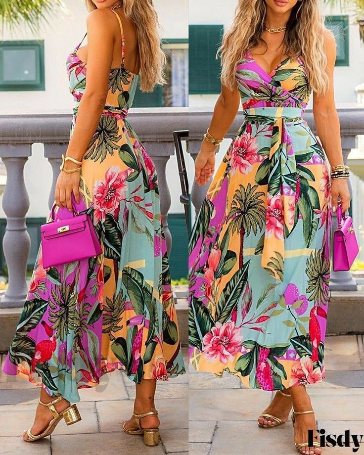 Ocean Whisper Maxi Dress